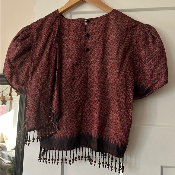 Vintage Top with Fringe - Picture 4 of 5